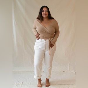 Arraei Collective | Protea Pant‎ in Ivory Size XXL